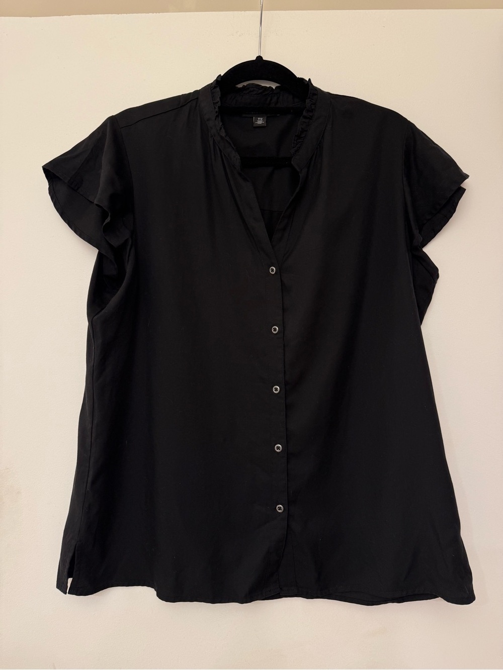 Saks Fifth Avenue Black Blouse - L